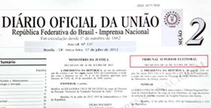 DIÁRIO OFICIAL DA UNIÃO 06/01/2017