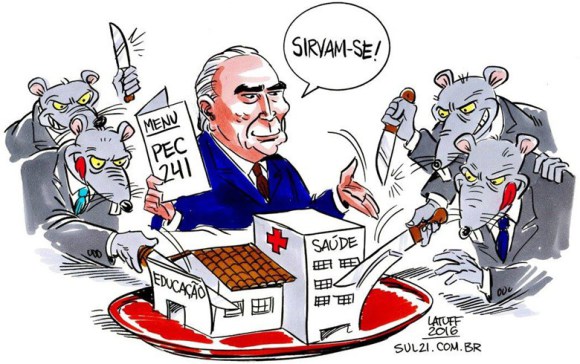 ATO DE REPÚDIO A PEC 055 - ANTIGA 241